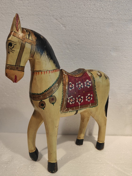 Image 1 of Antico cavallo indiano da sposa Ghodi, anni '30