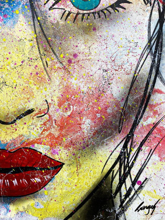 GONGAS - Addicted - Artist canvas – Paintings & Drawings (photo 6 of 15)