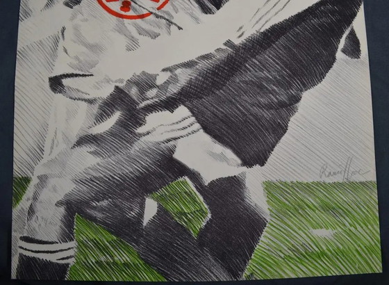 Bernard Rancillac ( ) « Argentina » Lithographie couleur Signée et Justifiée 94/100 (photo 8 of 8)