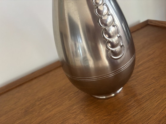 Vaso Art Déco antico di RIO Tiel (Daalderop) – Vasi, Metal (photo 7 of 10)