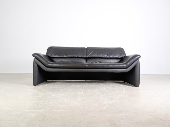 Image 1 of Divano originale Hans Kaufeld Design Couch De Sede in pelle nera
