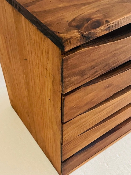 Image 1 of Mid-Century Schreibtisch-Aktenschrank/ Schreibtisch-Organizer