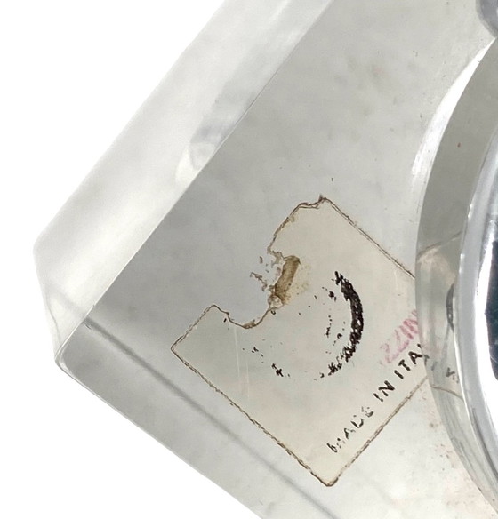 Image 1 of Set da fumo Hollywood Regency Lucite, Guzzini Italia 1970