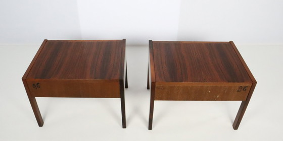 Image 1 of Scandinavische nachtkastjes, set van 2.