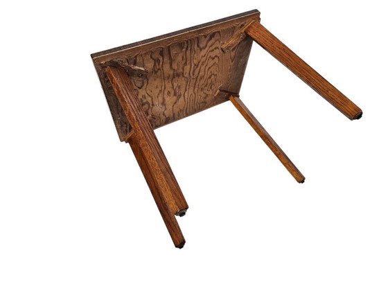 Image 1 of Tavolino vintage per piante - tavolino laterale - legno - metallo - anni '60