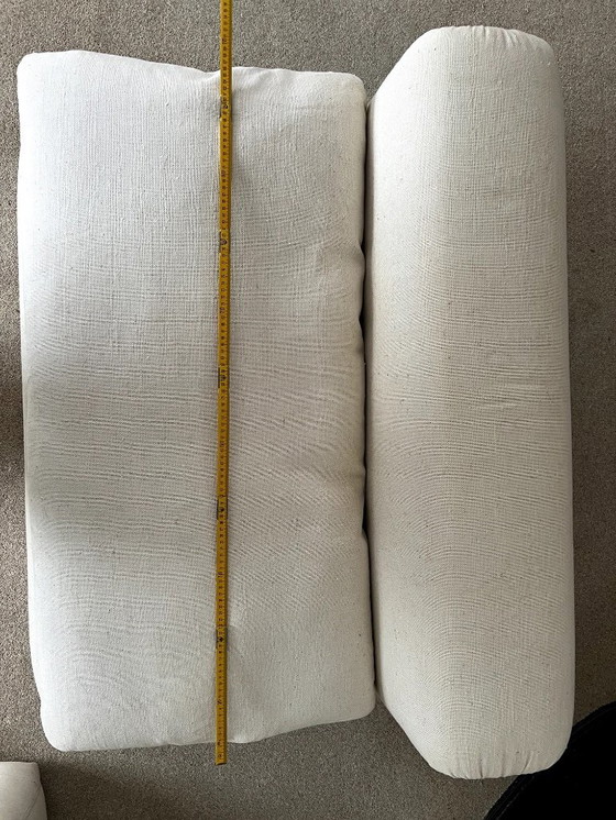 Image 1 of Vintage 1960s sofa - white fabric