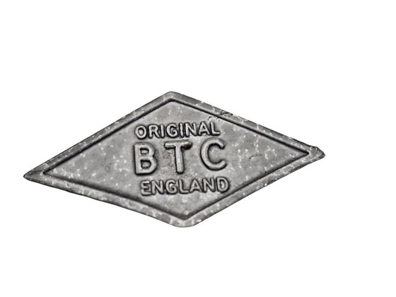 Image 1 of Original BTC England - hanglamp - aluminium - glas - 1990's