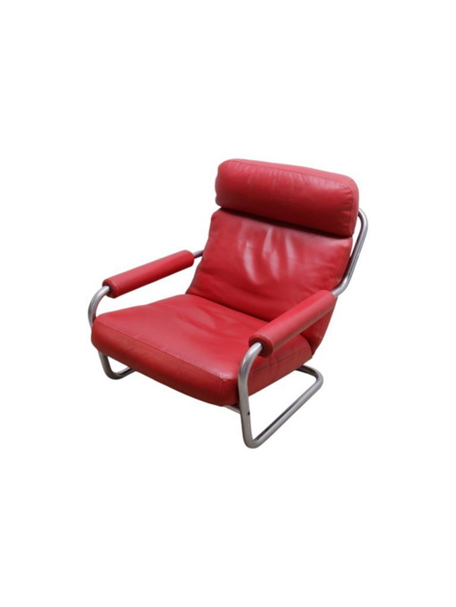 Sillón de cuero Jan Des Bouvrie