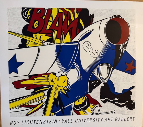 Image 1 of Roy Lichtenstein – Blam (Yale University Art Gallery, 1991) Stampato negli Stati Uniti