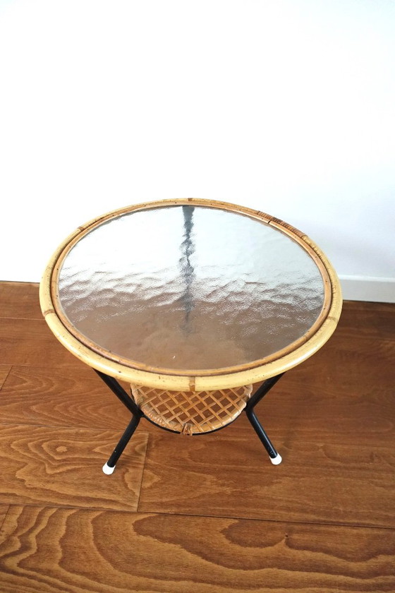 Tavolo e Sedia Rohe Noordwolde Anni '50 – Poltrone, Glass, Metal (photo 6 of 20)