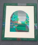 Ton Schulten litografia "Primavera 1995"