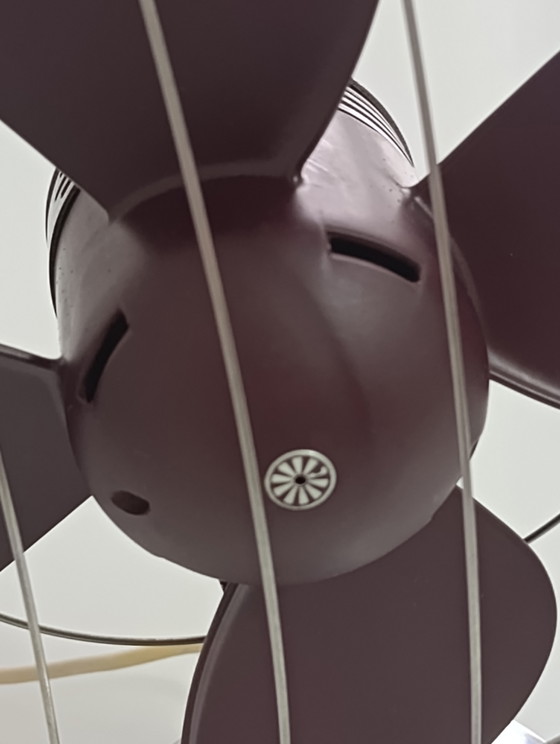 Vintage "San Giorgio La Spezia" Bakelite and Chrome Steel Table Fan – 1960s – Decorative Objects, Metal (photo 7 of 14)
