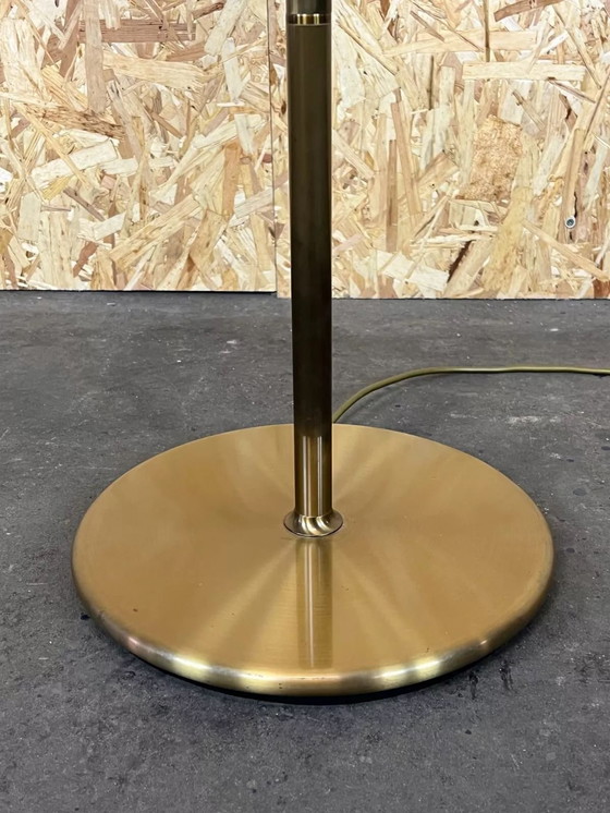 Image 1 of XL 60er 70er Jahre Lampe Leuchte Tischlampe Messing Schwenkbar Space Age Design