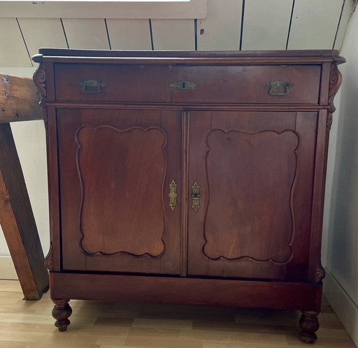 Mahogany english sideboard