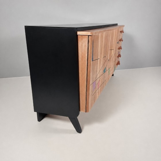 Toilette vintage de Tatra, années 1970 – Buffet bas, Wood (photo 6 of 11)
