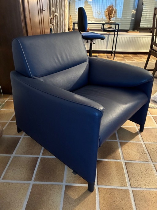 Sillón Leolux Felizia azul