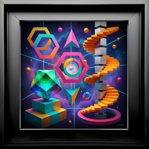MikoArt-Liquid Gloss®-08/Series-120x120cm-0207