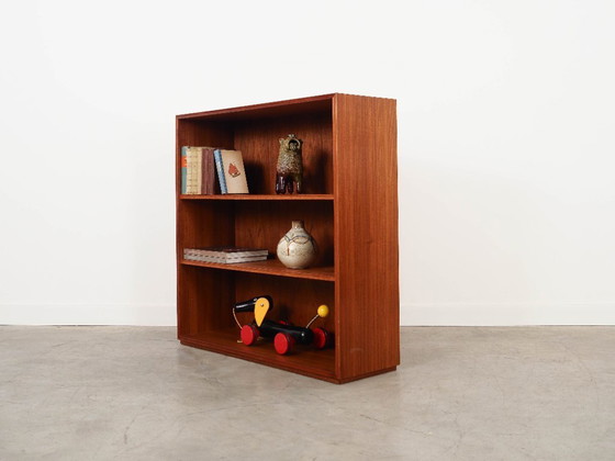 Image 1 of Teakhouten boekenkast, Duits ontwerp, jaren 70, vervaardigd door RT Möbel