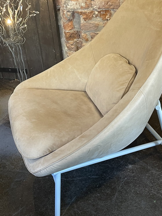 Image 1 of Fauteuil Pode Tresto en magnifique cuir naturel Neron