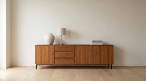 Buffet « LØNNHOLM », commode style années 60-70