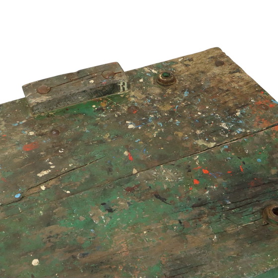 Image 1 of Établi industriel vert unique