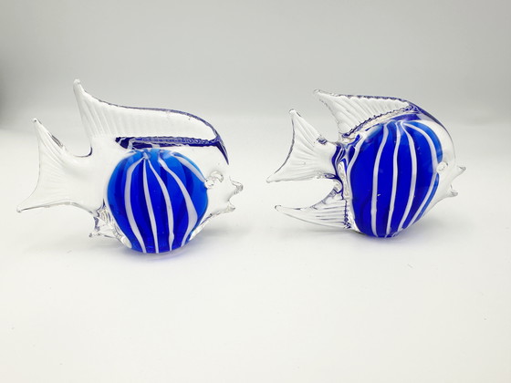 Image 1 of Lote de 3 peces de vidrio soplado