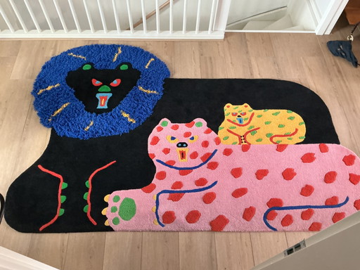 Misaki Kawai, Tapis Édition Limitée Ikea – decoratieve objecten, Cotton, Wool