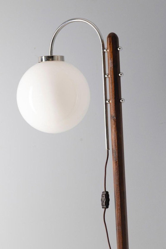 Image 1 of Vloerlamp, Jindřich Halabala, jaren 30-40, Tsjechoslowakije