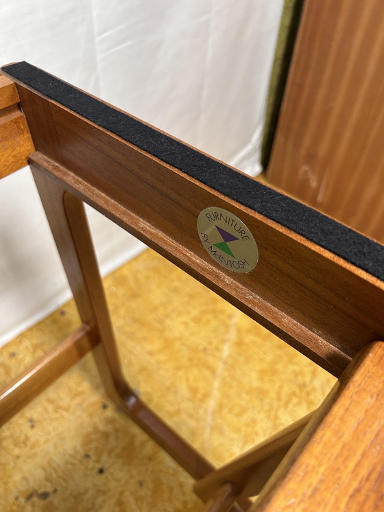 Image 1 of Retro vintage mid-century teakhouten salontafel, jaren 1960. Tristor Deens ontwerp