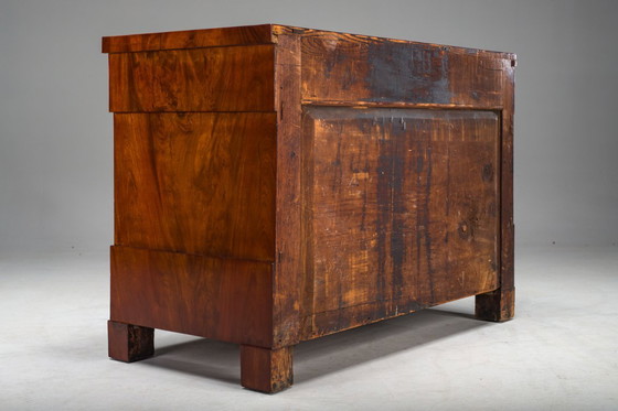 Image 1 of Vroeg 19e-eeuwse Biedermeier mahoniehouten commodes, jaren 1830