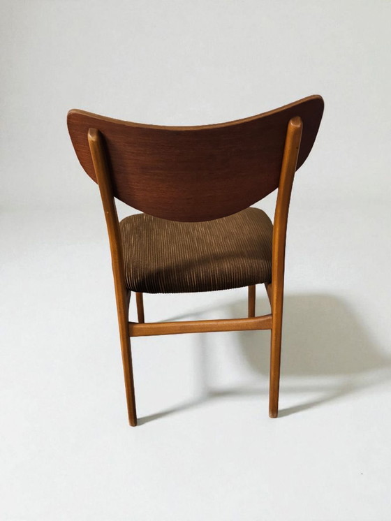 Image 1 of Sedia da pranzo in teak di metà secolo, Farstrup, anni '60, realizzata in Danimarca