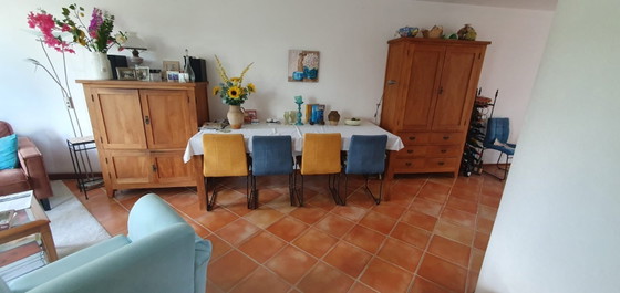 Image 1 of Beautiful, robust solid teak dining table (220 x 99 cm)