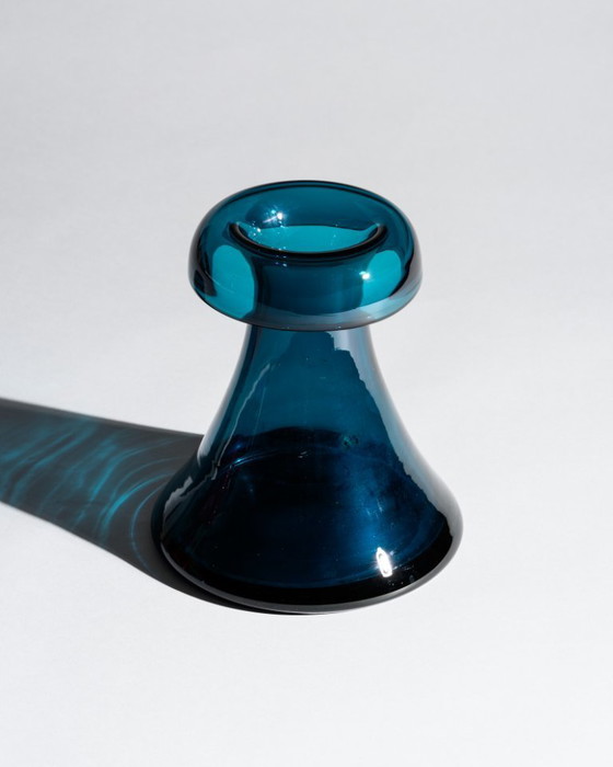 Image 1 of Vase en verre WMF Cari Zalloni, design futuriste vintage, style Space Age
