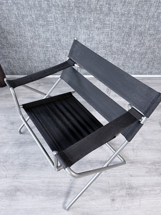 Image 1 of Fauteuil lounge Tecta D4 vintage de Marcel Breuer — Original Eisengarn, années 1970/1980