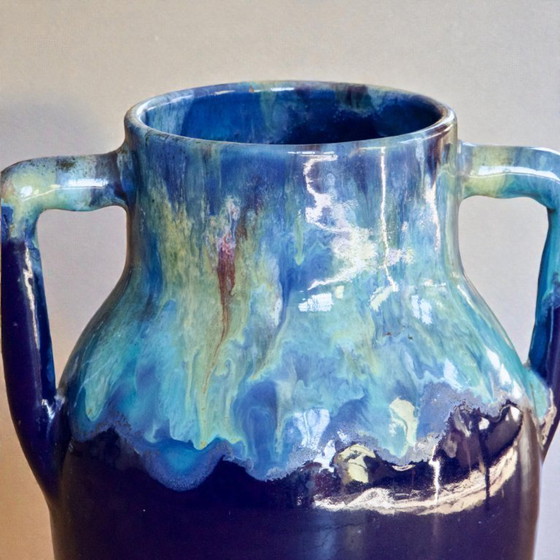 Image 1 of Grande vaso antico, firmato, realizzato in Bordeaux Art Ceramics nel 1930
