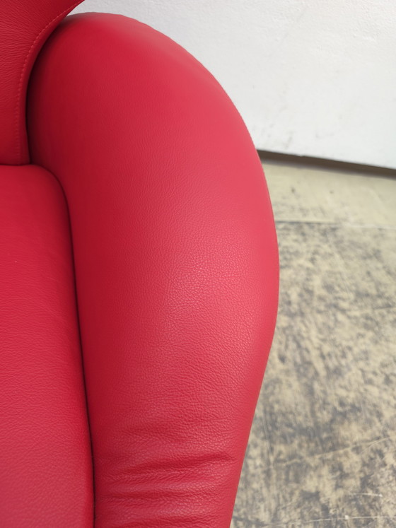 Image 1 of Poltrona Cassina Dodo, poltrona di design, poltrona in pelle, poltrona girevole, reclinabile, come nuova