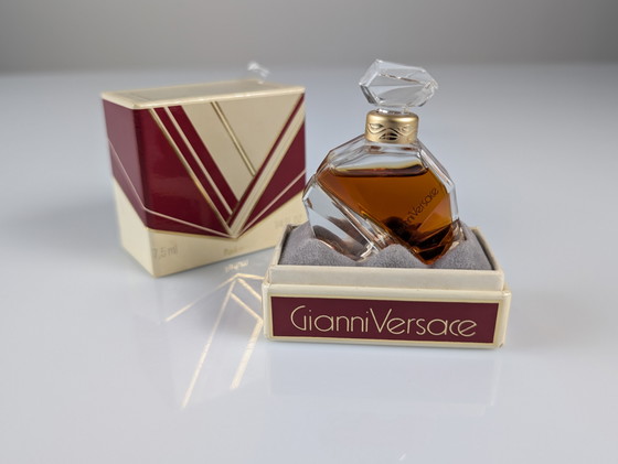 Image 1 of Gianni Versace Pure Parfum Miniature 7.5 ml, Rare 1981 with Original Box