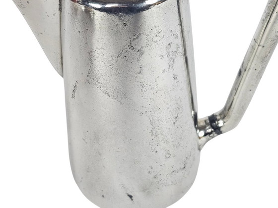 Image 1 of Wiskemann - verzilverd - dekselkan - Art Nouveau - België - 1e kwart 20e eeuw
