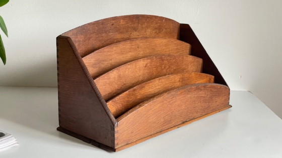 Image 1 of TRIEUR Porte-Courrier BUREAU Vintage