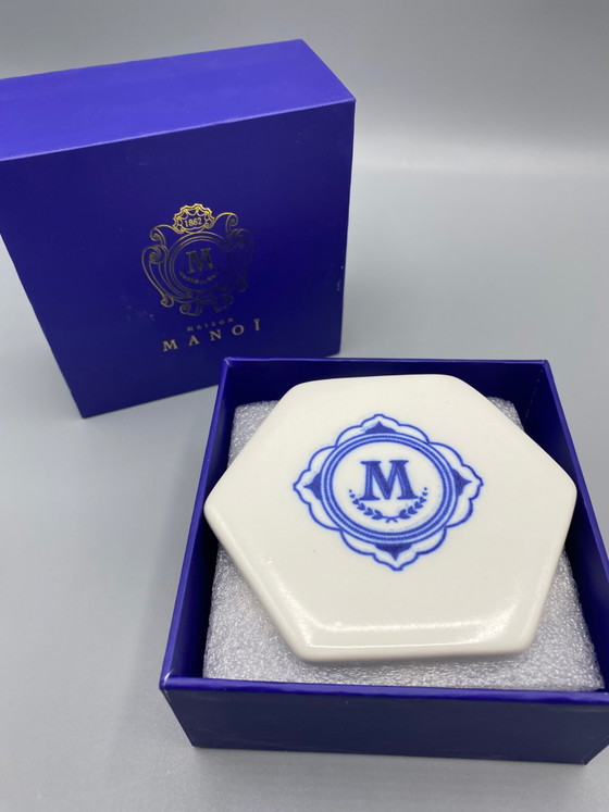 Maison Manoï – Ensemble de 4 sous-verres en porcelaine Heritage – Bát Tràng – Objets déco, Klassiek (photo 3 of 3)