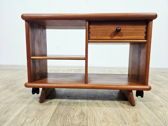 Scandinavian Teak TV Hi-Fi Cabinet, 1970s – TV furniture, Wood (photo 12 of 12)