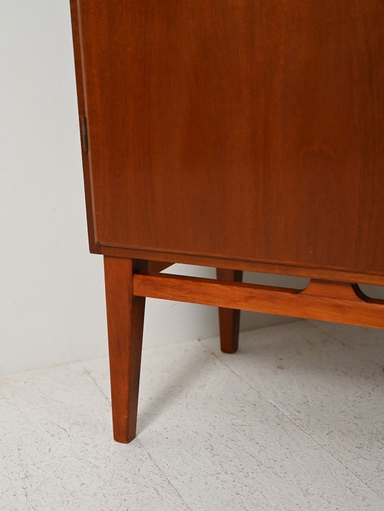 Image 1 of Scandinavian Mahogany Cabinet 1950s