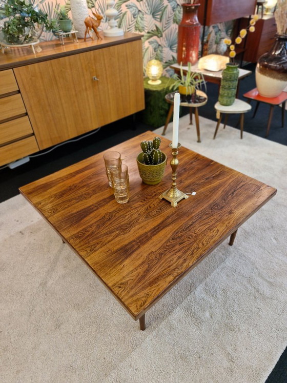 Image 1 of Table basse vintage danoise en palissandre, années 70