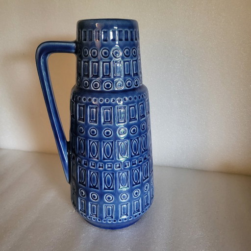 Vade bleu west germany, Kreuz keramik, 1960-70 