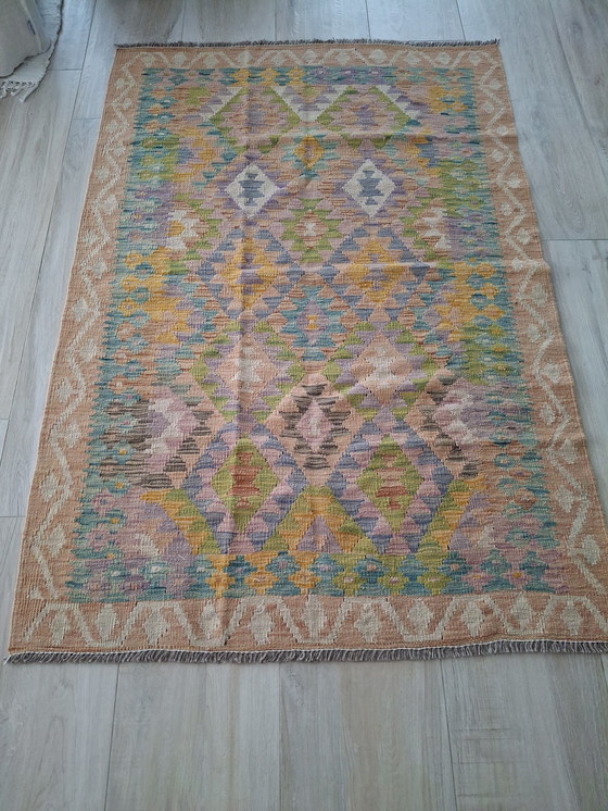 Image 1 of Original Kelim Pastellfarben