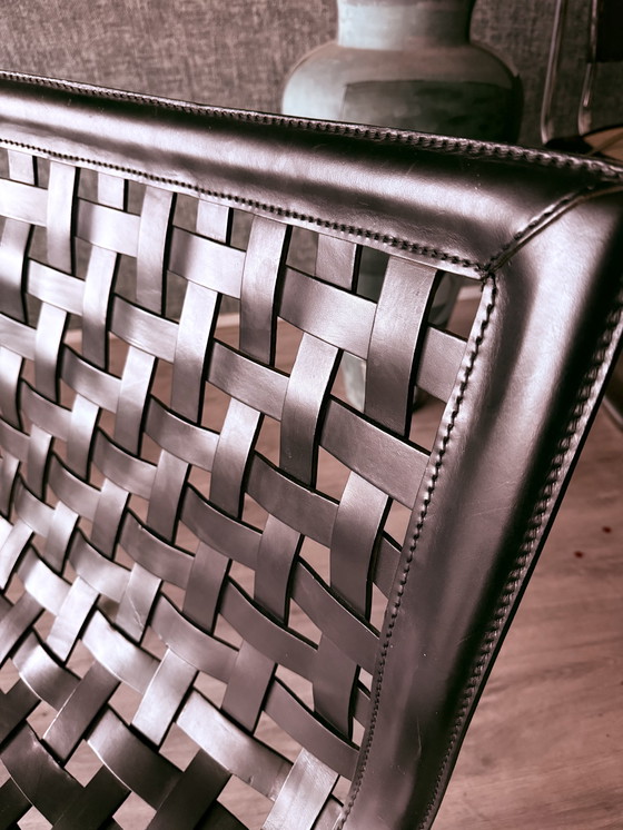 Image 1 of 2 “Net W” Lounge Armchairs by Giancarlo Vegni for Fasem,ca99s