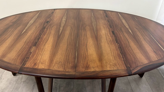 Image 1 of Table de salle à manger exclusive en palissandre Niels Koefoed