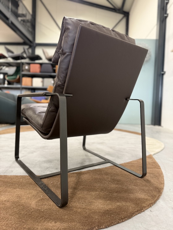 Image 1 of Sillón Leolux Indra Wapiti Cuero Marrón