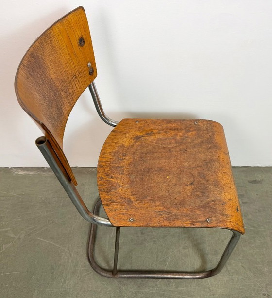 Image 1 of Chaise d'atelier vintage, années 1960