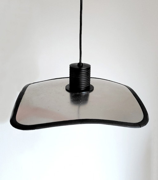Lámpara colgante italiana vintage – Candle Milano (años 70/80) – hanglampen, Aluminium